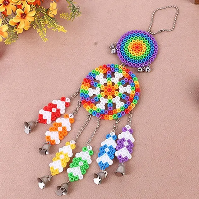 Dream Windbell Puzzle Kit Two Patterns Perler Beads Ring Crafts Handicrafts Home Room Shop Decoration Gadgets Dream Windbell Puzzle Kit Two Patterns Perler Beads Ring Crafts Handicrafts Home Room Shop Decoration Gadgets