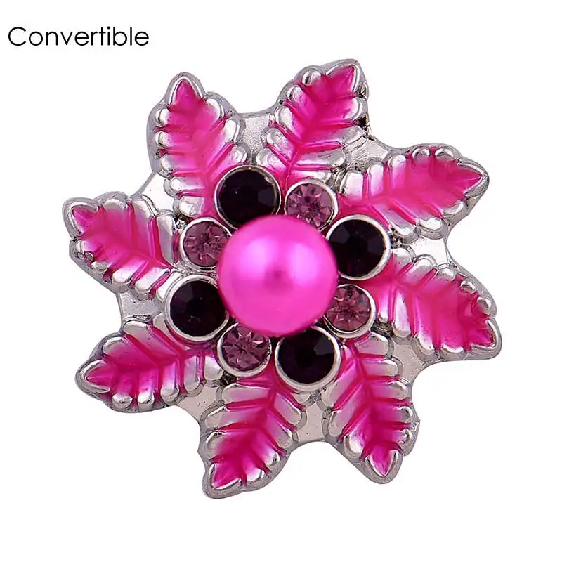 

3pcs Antique Rivca insert magnetic brooch alloy Rhinestone Flower Scarf Clip Vintage Muslim Elegant Brooch pin accessory brooch