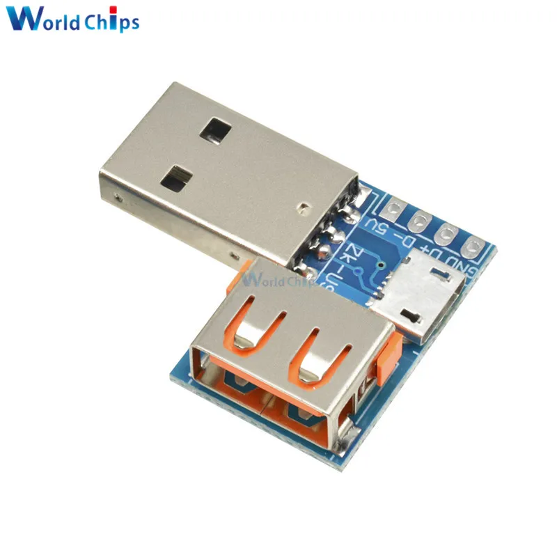 Diymore USB конвертер стандартный тип A гнездовой к Micro 4P Клеммная плата адаптера 2 54 мм