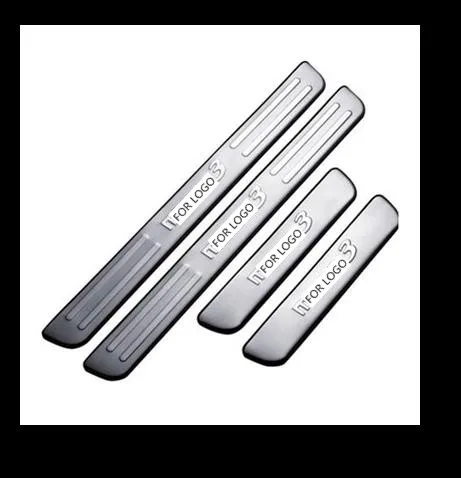 

4pcs stainless steel Door Sill Scuff Plate Welcome Pedal For Mazda 3 Axela Mazda 6 ATENZA CX-5 2013 2014 2015 2016