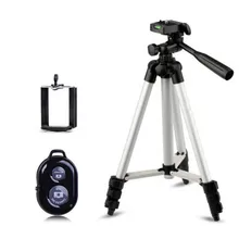Штатив для телефона Универсальный легкий штатив Портативный штатив+ Bluetooth пульт дистанционного управления+ зажим для iPhone samsung сотовый телефон Камера k5