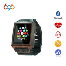 696 KY005 ретро спортивный монитор сердечного ритма smart Watch, Ностальгический металический текстура, профессиональный водонепроницаемый smart Watch