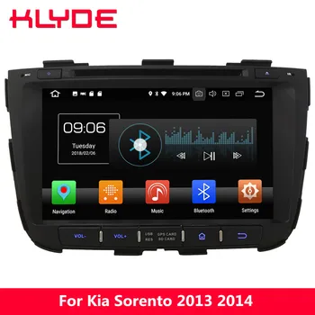 

KLYDE 8" Octa Core PX5 4G Android 8.0 4GB RAM 32GB ROM BT FM Car DVD Multimedia Player GPS Navigation For Kia Sorento 2013 2014