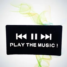 Музыкальная кнопка звезда стоп Wateproof трафареты татуировки девушка женский боди-арт рука татуировки шаблон наклейка паста для arirbring живопись