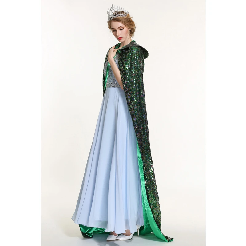Green lace cape Clearance