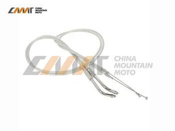 

120cm 48 Inch Braided Throttle Cable Wire case for Harley Sportster 883 1200 Dyna Electra Glide 0650-0322 New