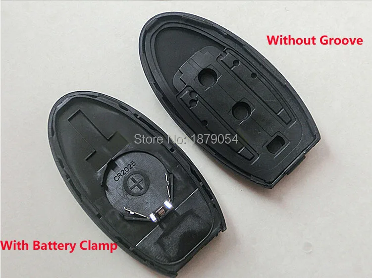 3 Buttons Infiniti  G25 smart remote key shell without Groove  (7).jpg