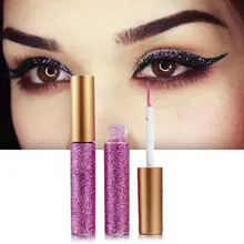 1* Жидкий блеск подводка для глаз стойкая легко сделать цветной жидкий Блестящий подводка для глаз макияж для глаз аксессуары