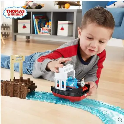 Оригинальный набор лодок и морепродуктов Thomas and Friends Trackmaster электрическая серия