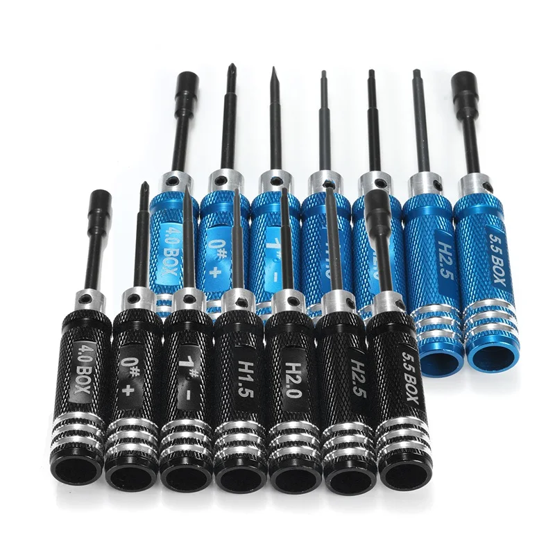 7Pcs Steel Hex Screwdriver Repair Tool Kit RC Toy Quadcopter Helicopter