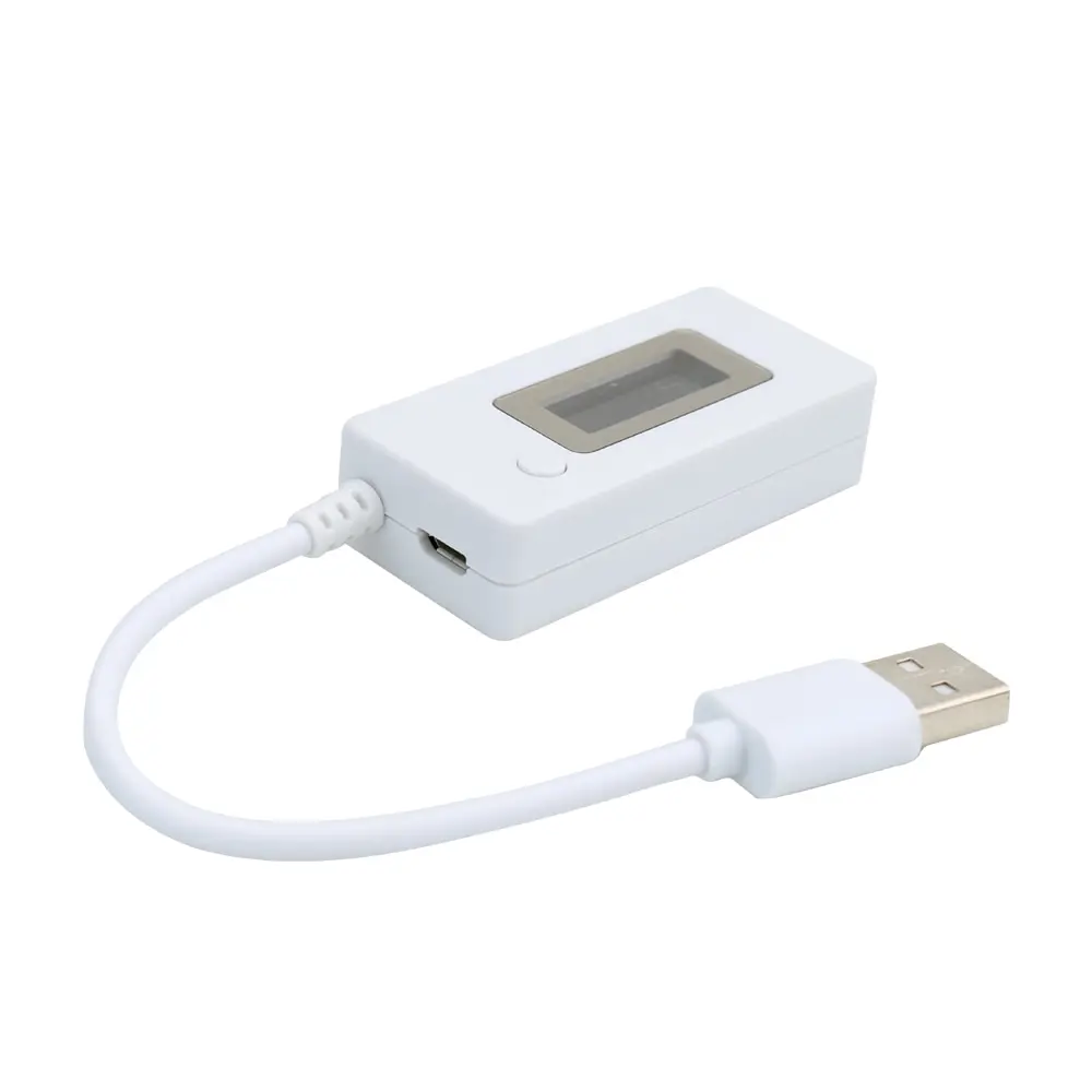 

LCD USB tester voltmeter ammeter Current voltage meter Detector voltage Battery Capacity Tester indicator Mobile Power Meter