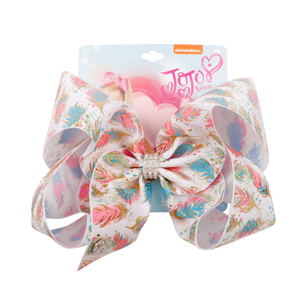 Аксессуары для волос CN бант из фольги золотистого цвета отца 7 дюймов с зажимом