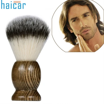 

1pc Pure Badger Hair Shaving Brush Wood Handle Best Shave Barber New Arrival 17M11