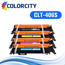 1 цвет CLT-406S КЛТ 406 совместимый картридж с тонером для принтера для samsung CLP-360 CLP-365w clp 360 365 CLP-368 CLX-3300 CLX 3302 3305 3306