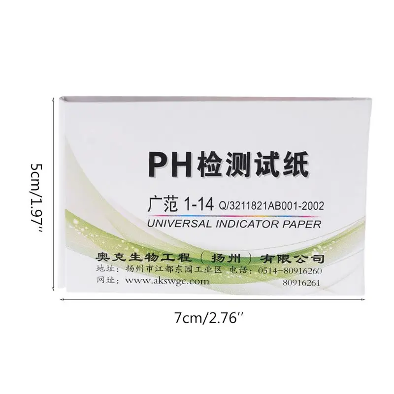 1-14 PH Tropical Aquarium Cold Water Fish Tank Testing Kit 80 Test Paper