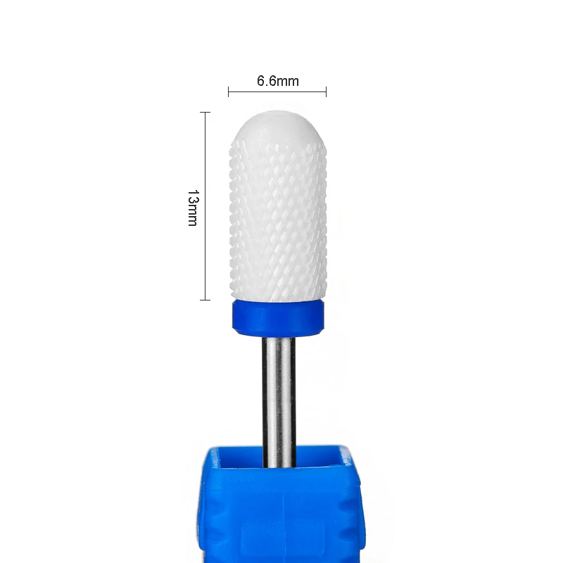 1 шт. Мельница Керамические сверла для ногтей для электрических маникюрные машинки педикюр аксессуары для ногтей Инструменты удалить лак для ногтей HF0013