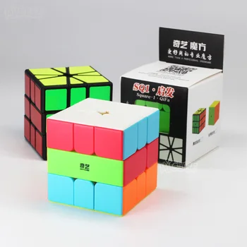 

Qiyi Qifa SQ1 SQ-1 Cube Magic Speed Cube Stickerless Black Puzzle Twisty Toys For Children Cubo Magico Square-1 Square1