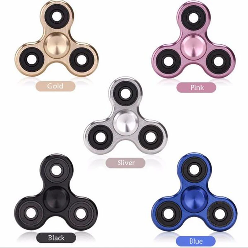 

Hot Sale EDC Toys Triangular Hand Spinner High Quality Metal Profession Hand Spinner ADHD Tri Spinner Cool Fidget Spinner