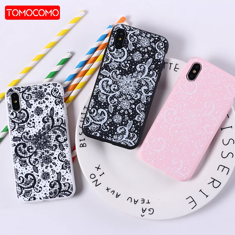 

Lace Floral Paisley Henna Mandala Tribal Soft Silicon Printed Phone Case For iPhone 11 Pro 6 6S 8 8Plus X XS Max 7 7Plus Fundas