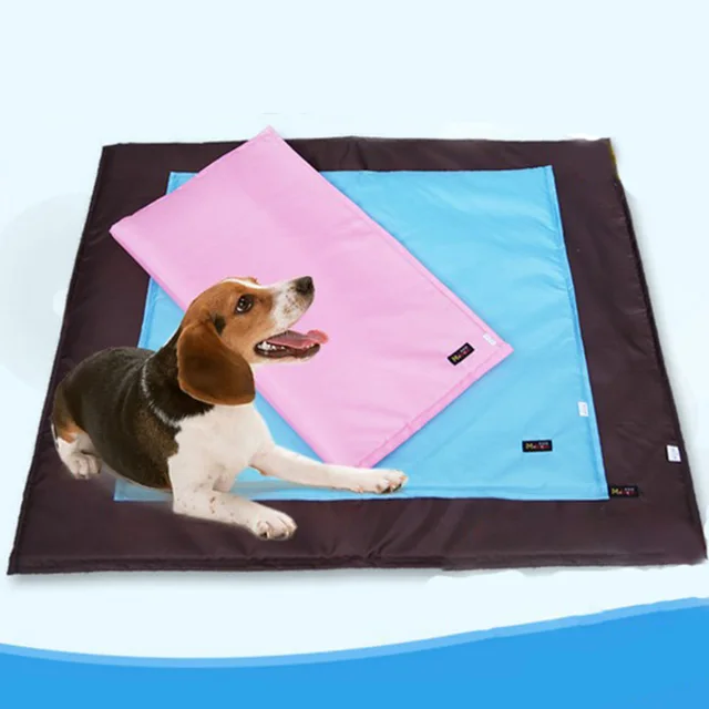 Pet Dog Cool Pad Summer Cooling Pad Mat For Large Dog Oxford Cloth Pet Mat non-gel Dog Pads Soft Cool House Mat