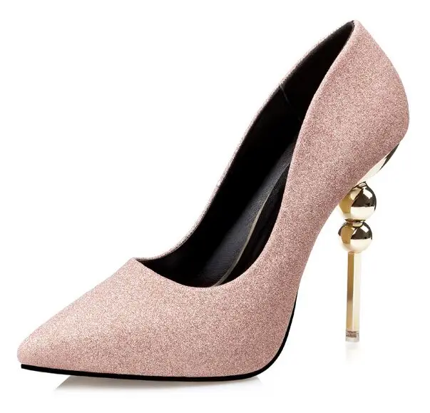 Size 4 8 New Pink Autumn font b Women b font Shoes Red High Heels Shoes