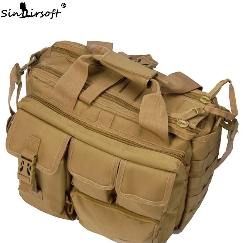 Hombres bolsas de viaje bolsos de bandolera deporte al aire libre bolsas Molle Mochila ordenador portátil Cámara Mochila bolsa táctica militar mensajero de los hombres - 3