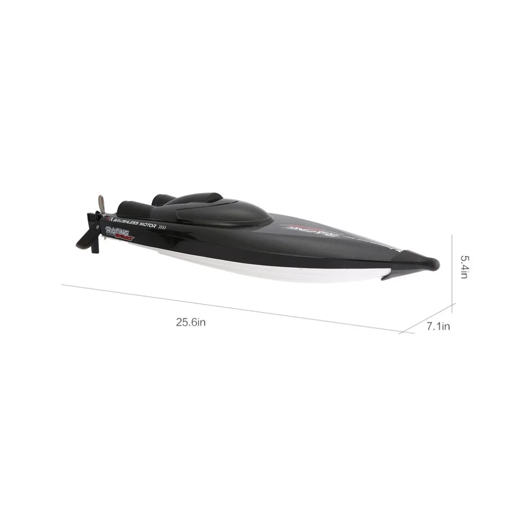 Feilun RC BoatFT011 2,4G 2CH 55 км/ч 65 см высокоскоростная гоночная лодка с системой водяного охлаждения с перевернутым бесщеточным двигателем