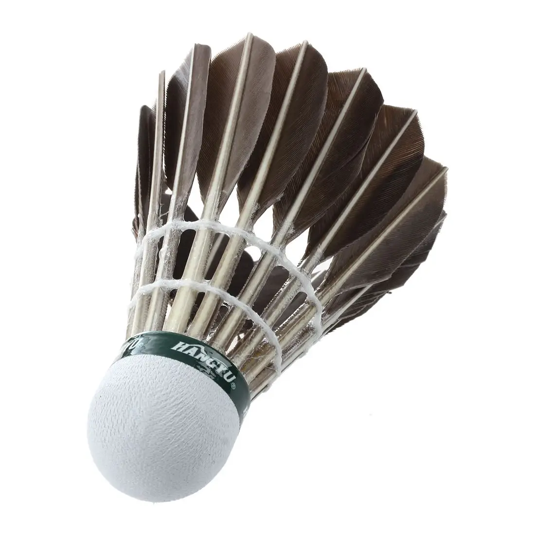 12x formación negro pluma de ganso volantes Badminton Birdies Balls juego deporte 12x formación negro pluma de ganso volantes Badminton Birdies Balls juego deporte