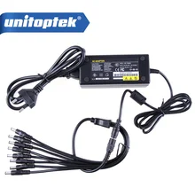 DC 12V 5A AC Adapter CCTV Power Supply Adapter Box 1 To 8 Port For The CCTV Surveillance Camera System ABS Plastic