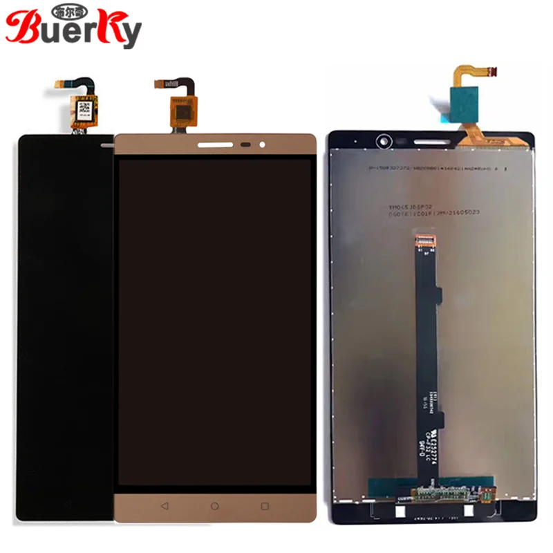 BKparts 5 шт. для lenovo Phab2 Phab 2 PB2-650N PB2-650M PB2-650Y ЖК-дисплей Дисплей Сенсорный экран Стекло планшета Ассамблеи Замена