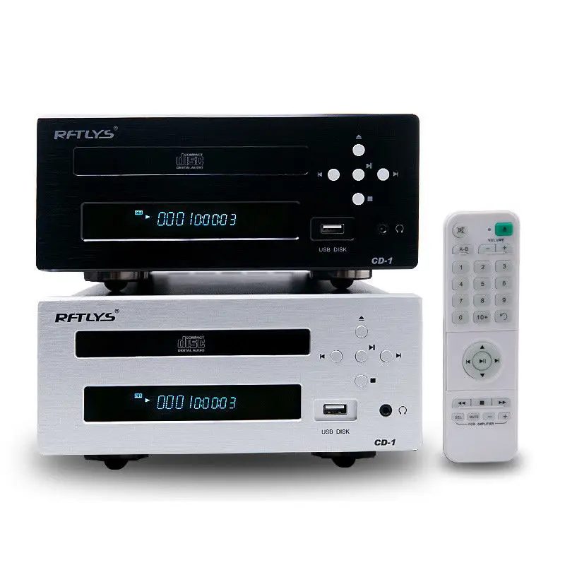 2017 New HiFi CD Player Disc Turntable With Headphone XLR Balance