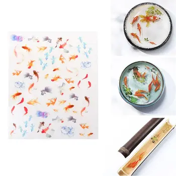 

3D Goldfish Clear Film Resin DIY Fillers Water-Like Painting Jewelry Making Tool
