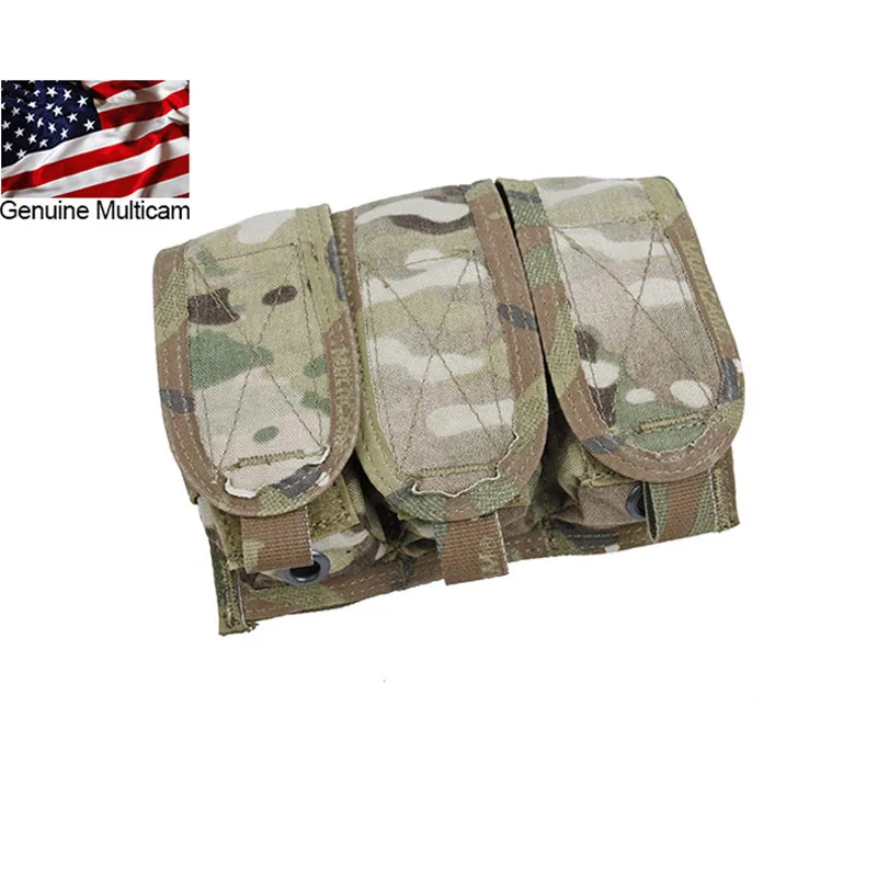 TMC PT style Triple 40mm Gren Model Pouch Tactical Vest Molle Pouch Storage Bag Multicam