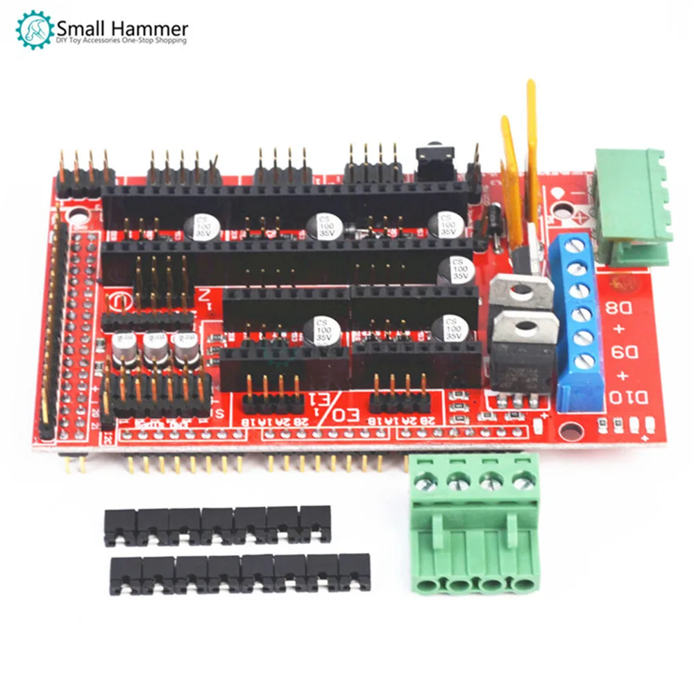 

3D printer controller module accessories Reprap Ramps 1.4 control panel drive component expansion board