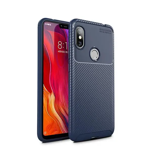 Противоударный силиконовый чехол для Xiaomi mi 9 SE 9T mi 8 A2 A3 Lite F1 Play Max 3 чехол для Xio mi Red mi Note 7 6 Pro GO 6A 7A 5 Plus - Цвет: Blue