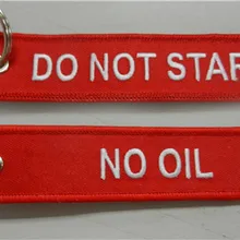 Не запускаются без масла пользовательские Вышивка брелки