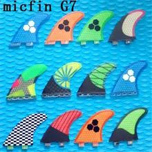 Горячие продажи FCS G7 плавники для серфинга с стекловолокном соты для серфинга размер L 3 шт./компл. MICFIN