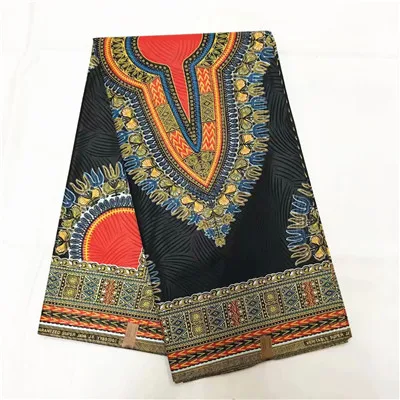 Воск блок ткань африканская ткань для платья воск печать хлопок парча ткань текстиль 6 ярдов Дашики ткань - Цвет: CS55610A10