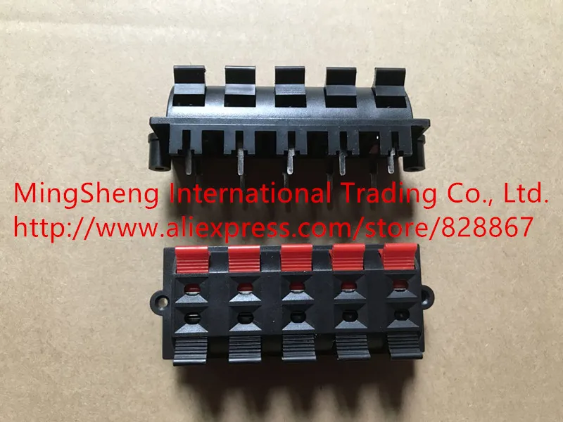 

Original new 100% stand strong resistance to any speaker terminal WP2-10 terminal audio wiring two ranked 5 test clip