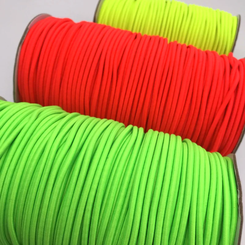 

5yards 3mm Colorful Best-Quality Round Elastic Band Round Elastic Rope Rubber Band Elastic Line DIY Sewing Accessories