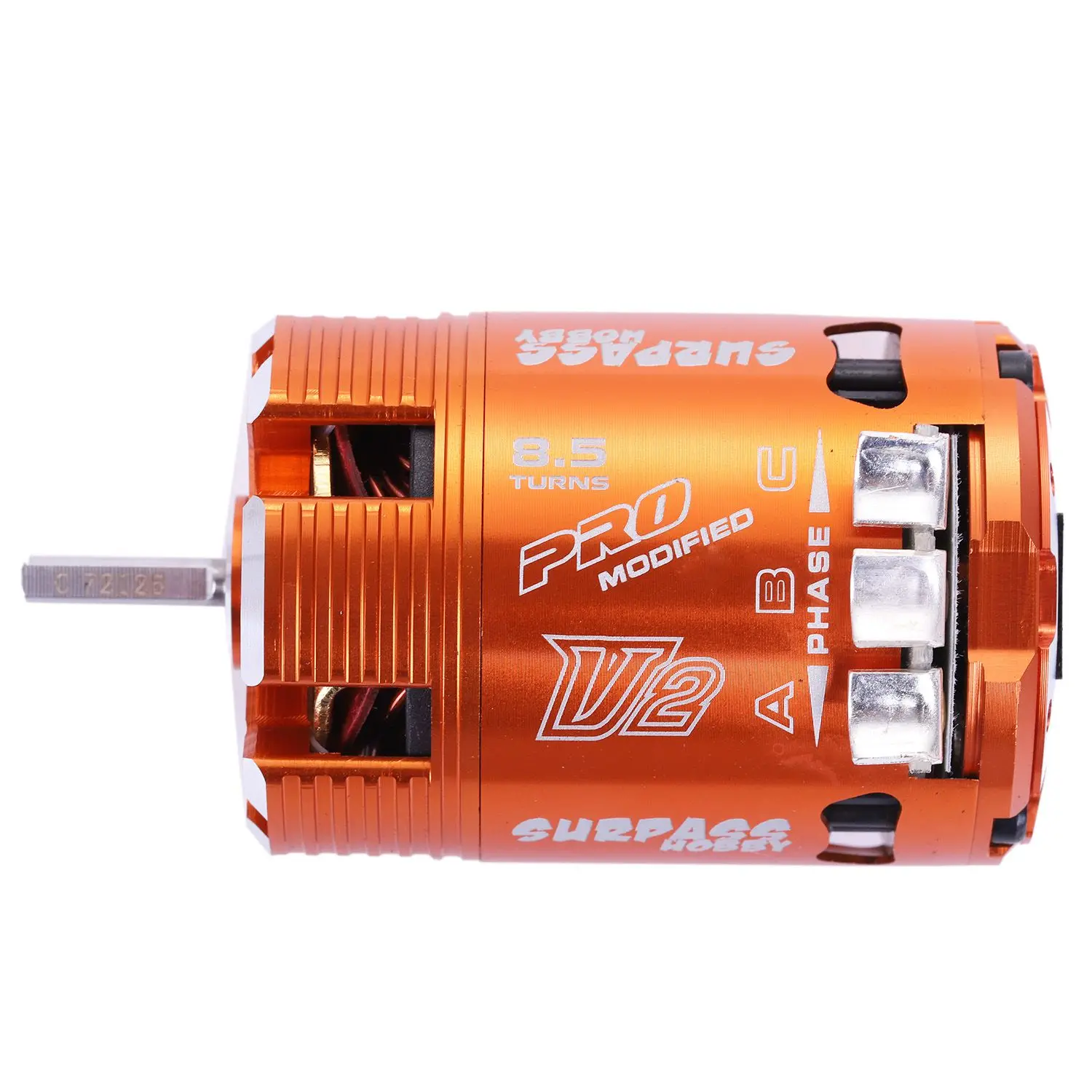 

SURPASS HOBBY 540 8.5T 4100KV Sensored Brushless Motor for 1/10 Off-road Buggy Durable