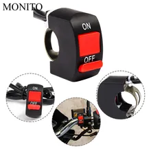 Motorcycle Button Connector Switch light LED Switch Connector Push For YAMAHA WR 250X 250R 450F TTR 125 250 600 TTR250