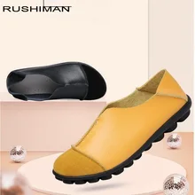 Обувь из натуральной кожи на плоской подошве; Новинка года; сезон весна-осень; Лоферы ручной работы; Сверхмягкий комфортный повседневный обувь; Mori обувь для девочек