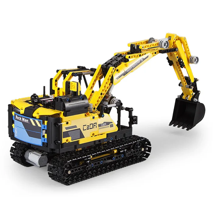 CaDA C51026 робот Megalithic Интеллектуальный RC строительный блок игрушечный экскаватор 2