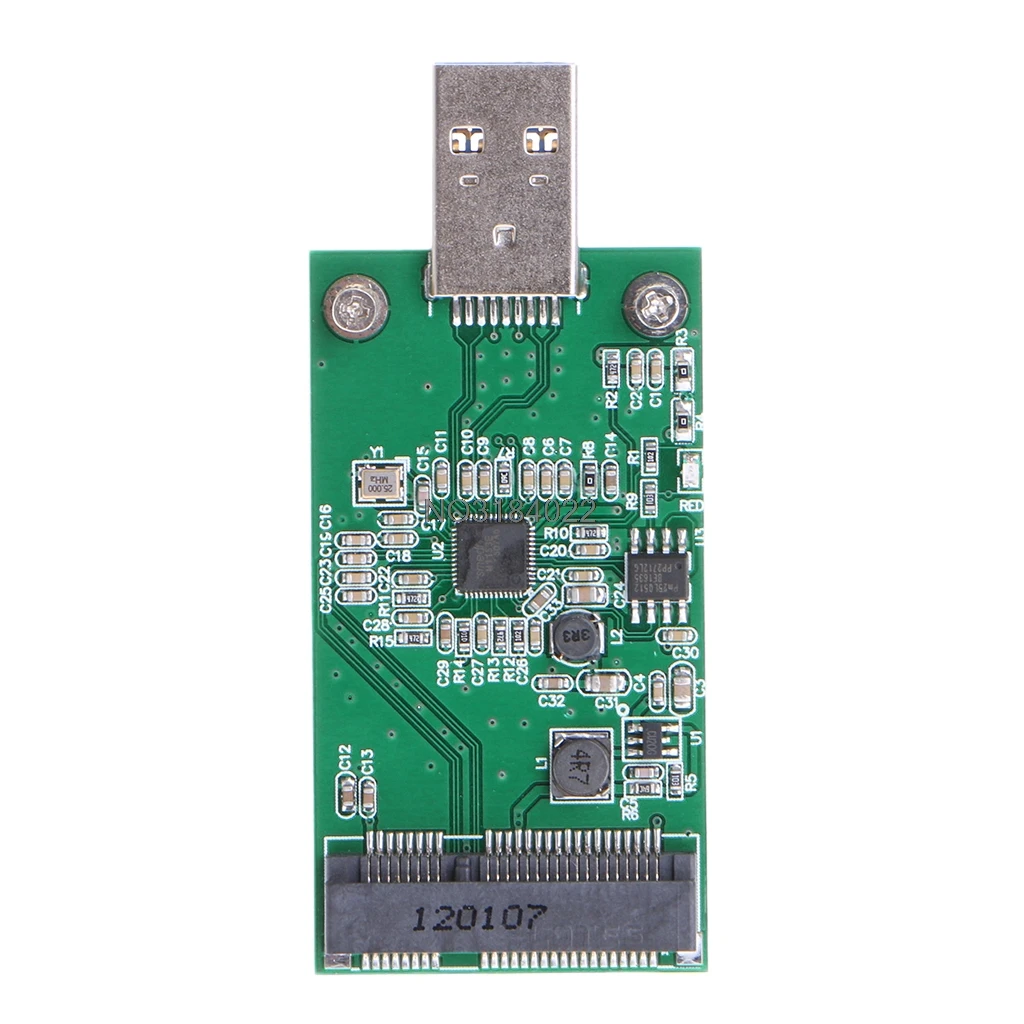 

USB 3.0 to Mini PCIE mSATA SSD mSATA To USB 3.0 SSD Don't Need USB Cable NEW
