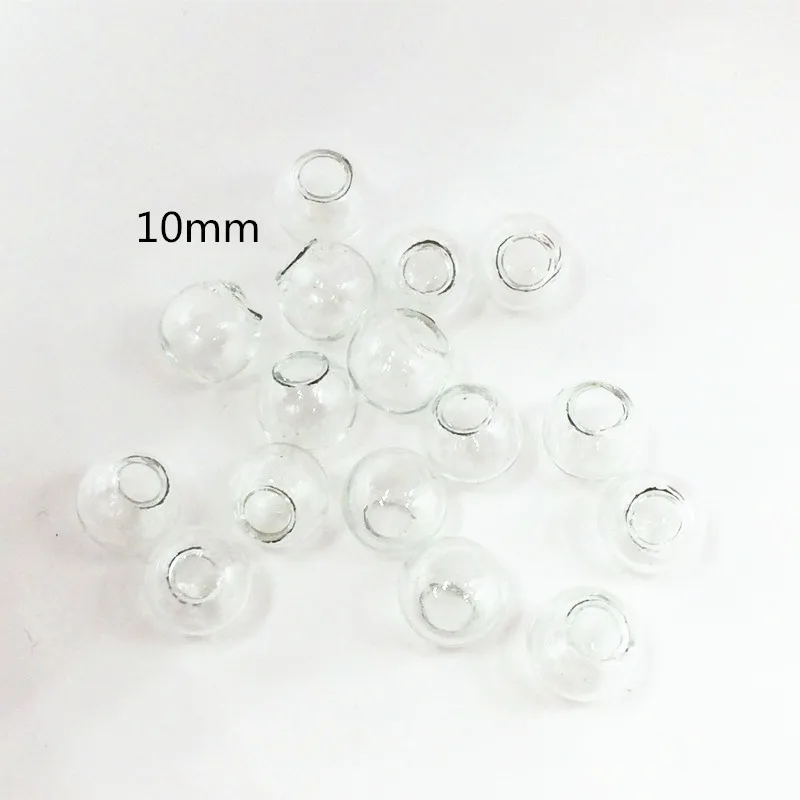 Япония 100 шт./пакет Дизайн ногтей украшения полые стеклянные сферы Террариум может войти в воду лак для ногтей, метал стикер