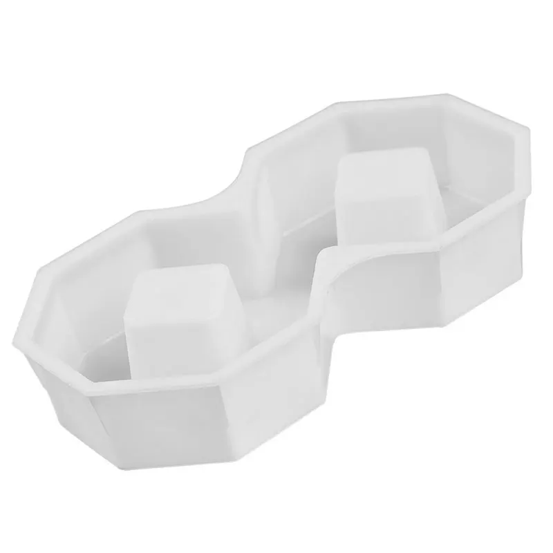 

DIY Square Garden Path Concrete Plastic Brick Mold Paving Propylene Pavement Walkway 40x20x8cm Garden Buildings Accessories