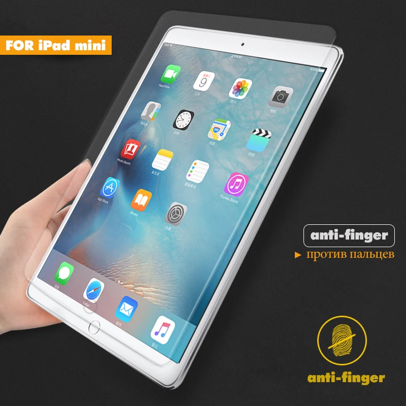Премиум Экран протектор для iPad 2/3/4 5 6 воздуха 1 Air 2 закаленное Стекло Mini 3 4