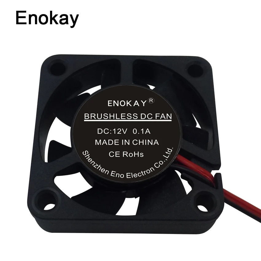 Оптовая продажа 5 штук Enokay Заводская поставка DC 12V 24V 4010 вентилятор 3D принтер