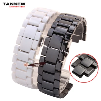 

Black white high quality ceramic bracelet watch with chain never fade AR1424 AR1421 AR1425 AR1426 AR1400